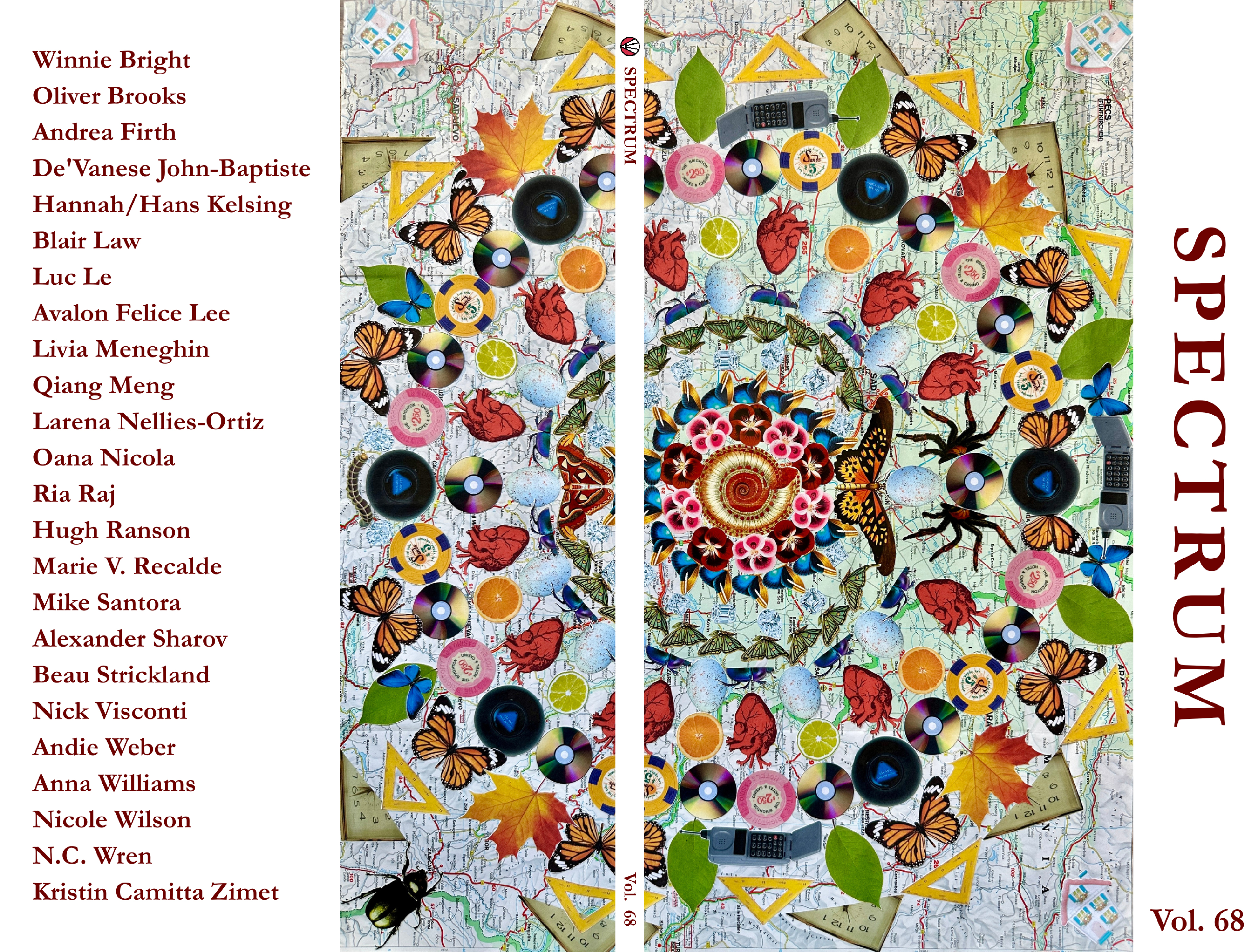 Spectrum Vol 68 Cover, The End of Everything by Marie V. Recalde, design by Amitha Bhat