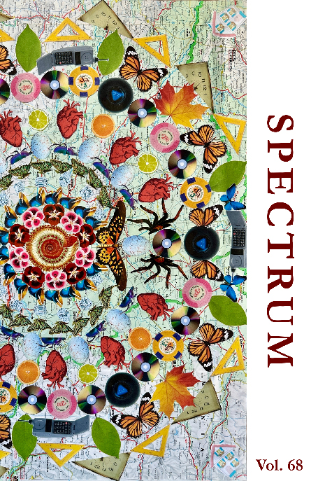 Cover for Spectrum Vol. 68, Published 2025. The End of Everything by Marie V. Recalde