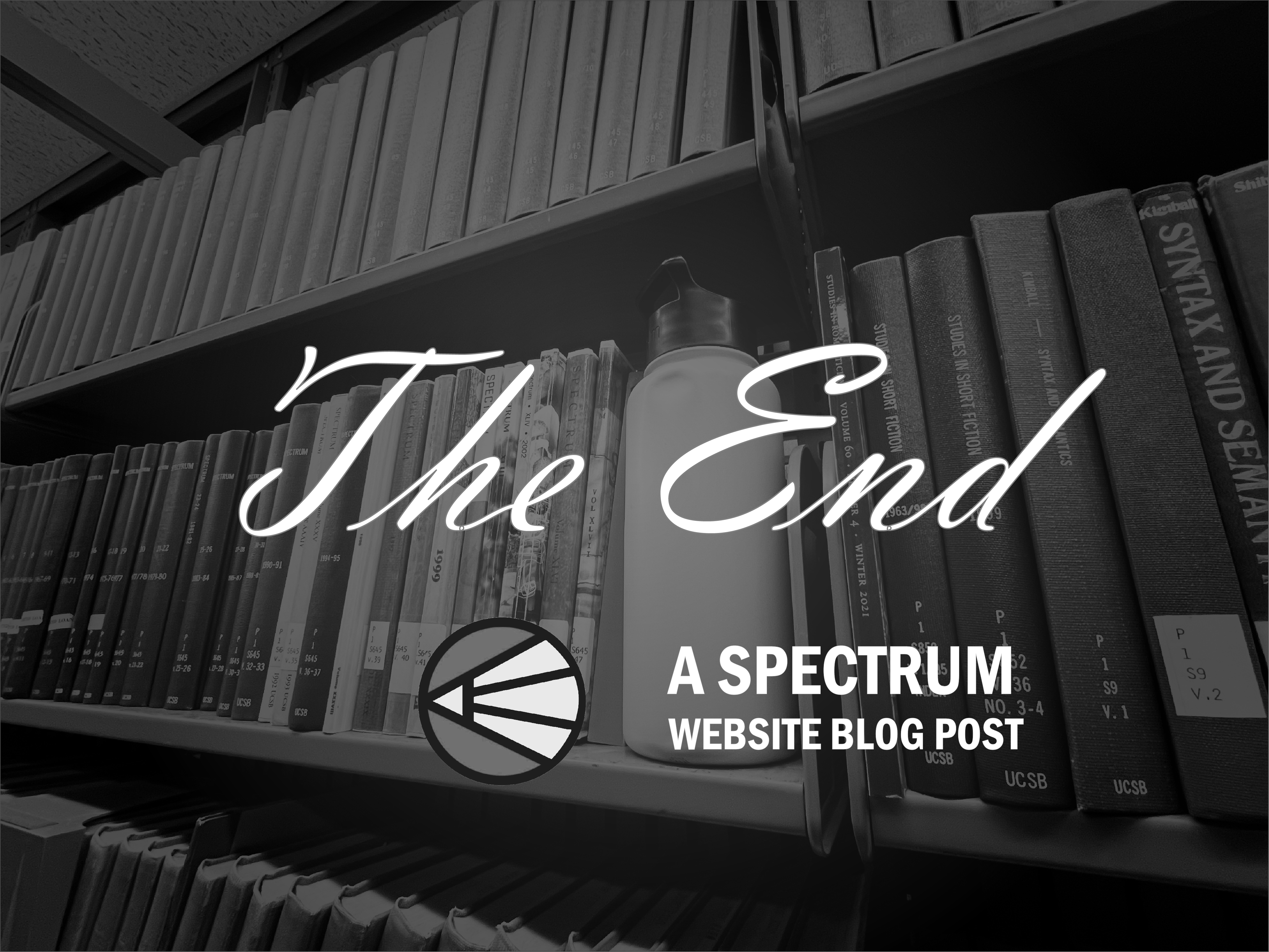 Noir-Style Ending Title Card